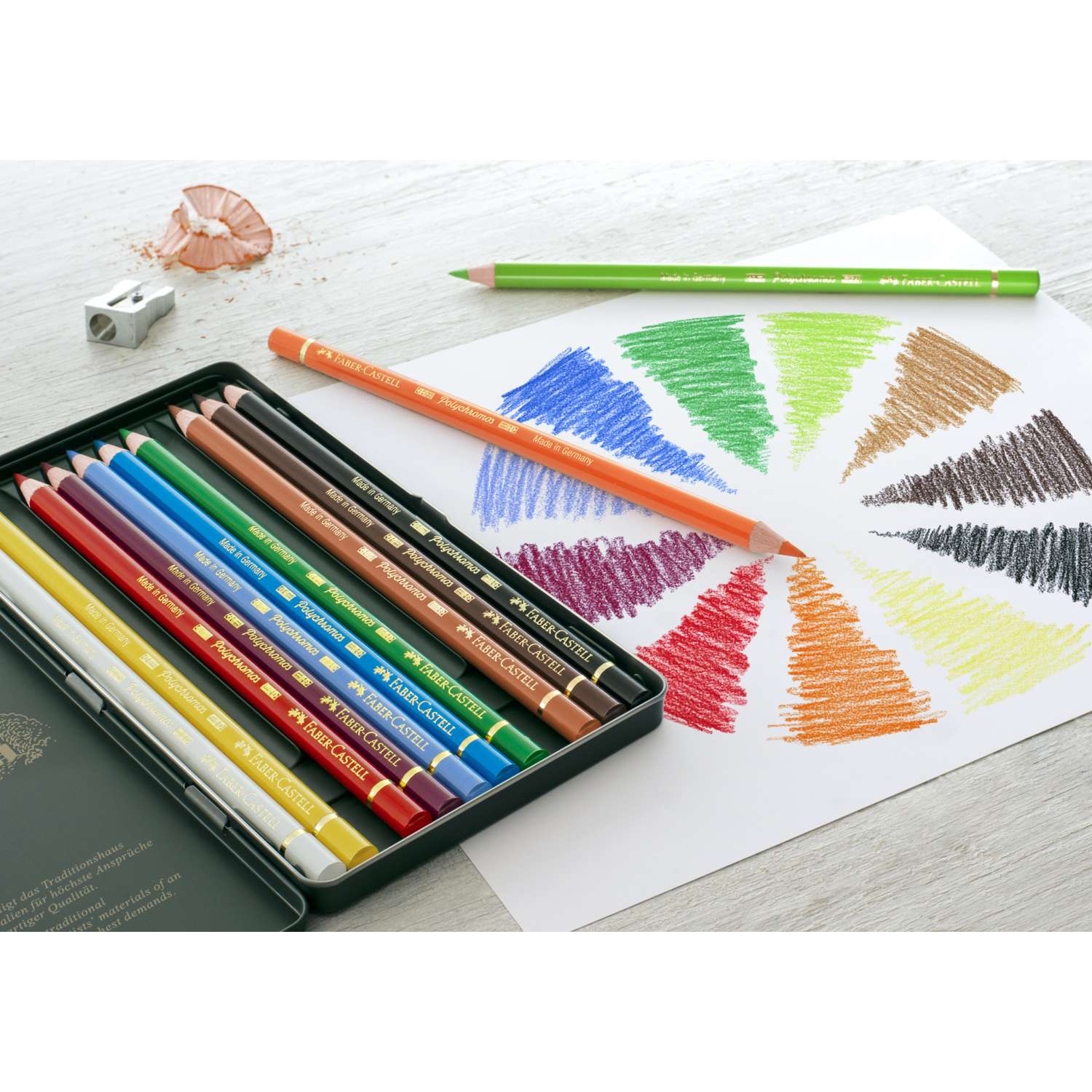 Coffret M Tal De Crayons De Couleurs Polychromos Le G Ant Des Beaux